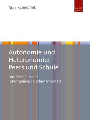cover image of Autonomie und Heteronomie